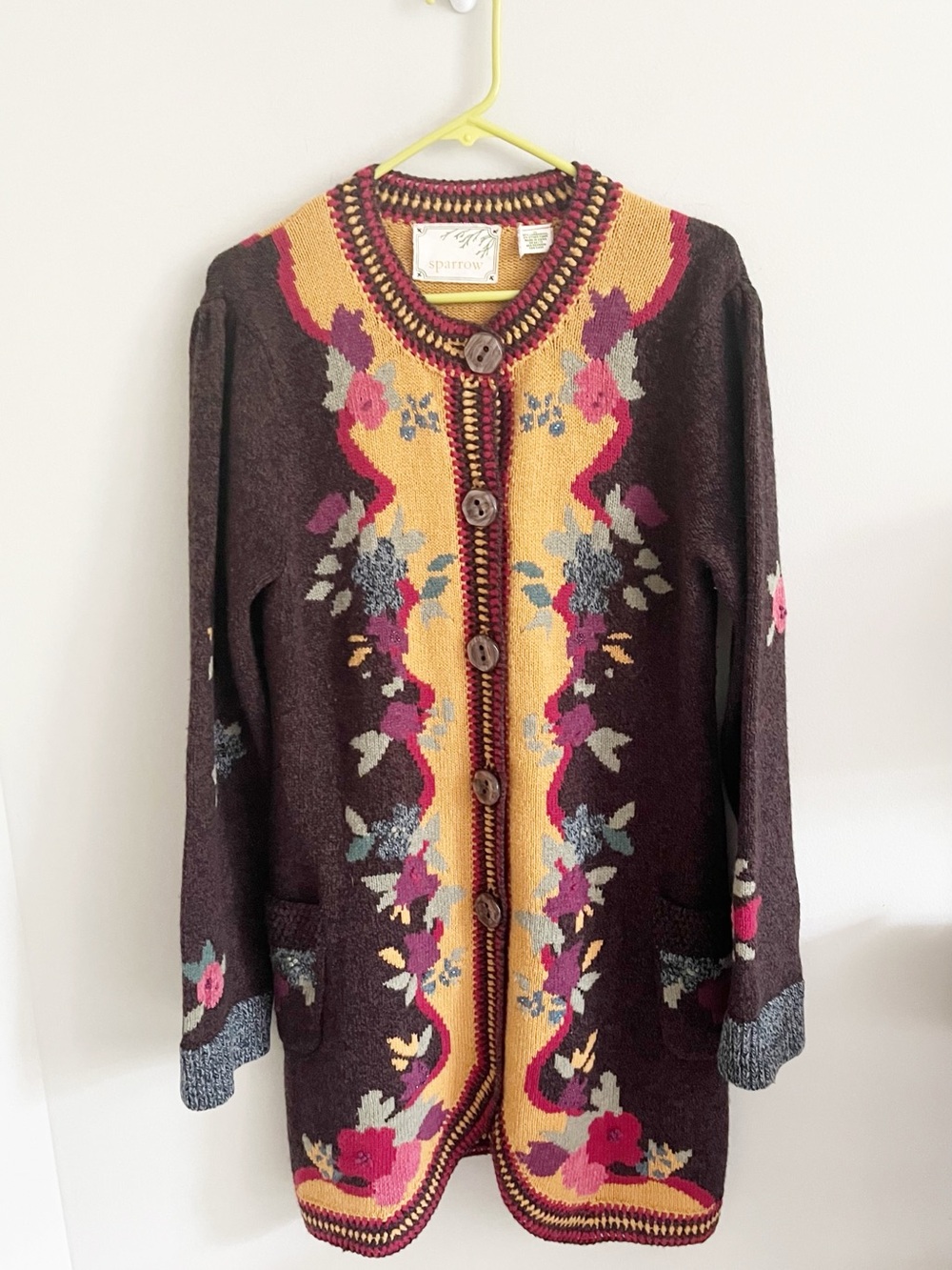 Anthropologie Sparrow Lambs Wool cardigan duster